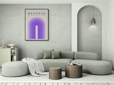 Bauhaus Ausstellung 1923 Violet - Vibrantwalls