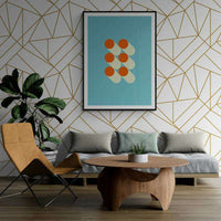 Abstract Geometric Print Wall Art - Vibrantwalls