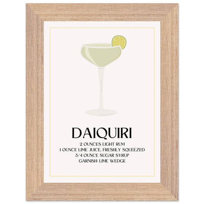 Classic Daiquiri Cocktail Recipe - Vibrantwalls