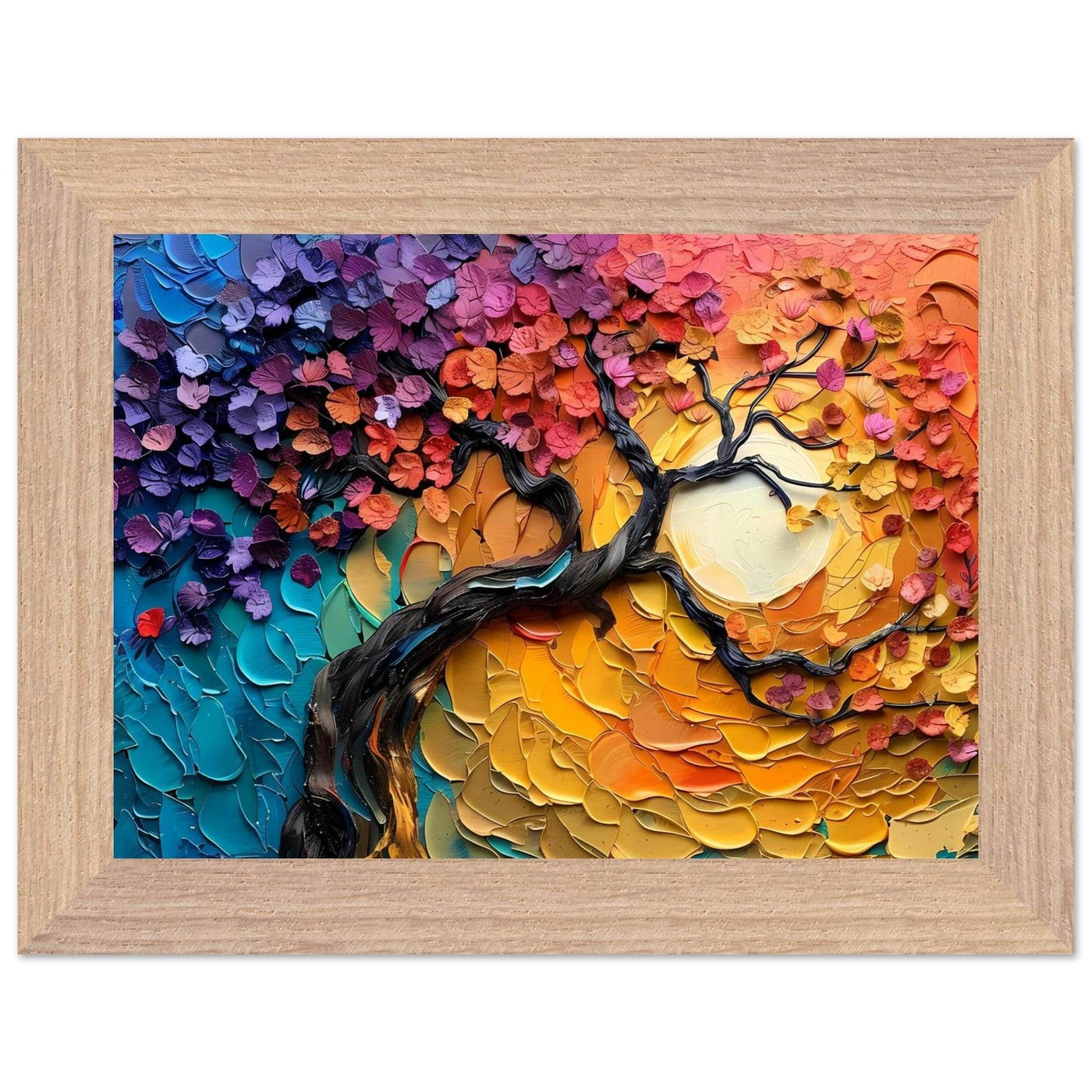 Tree of Life Abstract - Vibrantwalls