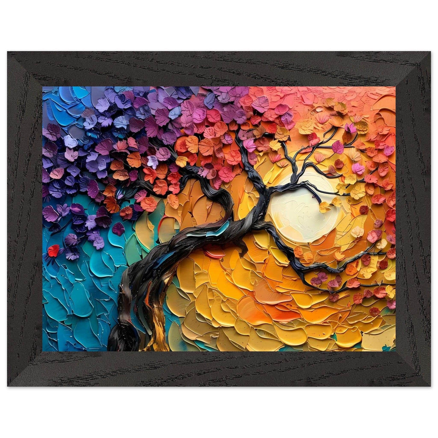 Tree of Life Abstract - Vibrantwalls