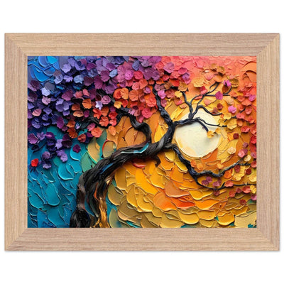 Tree of Life Abstract - Vibrantwalls