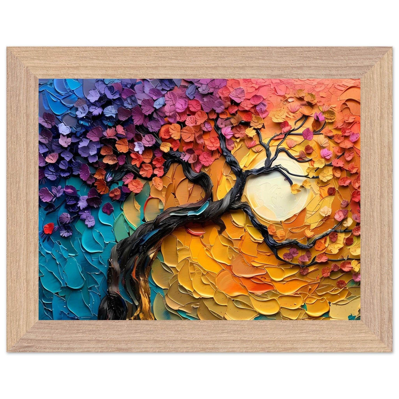 Tree of Life Abstract - Vibrantwalls