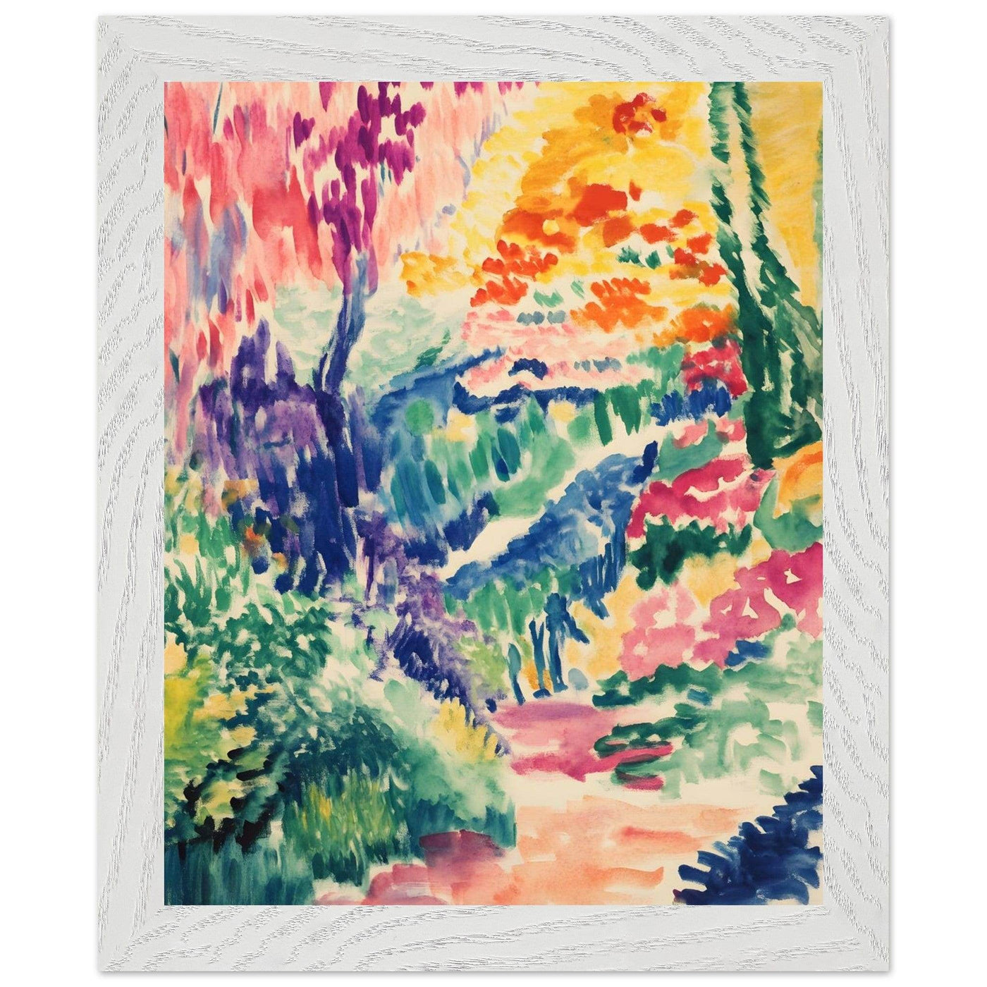 Abstract Garden Delights Henri Matisse - Vibrantwalls