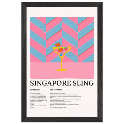 Singapore Sling Cocktail Recipe - Vibrantwalls