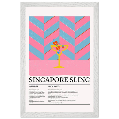 Singapore Sling Cocktail Recipe - Vibrantwalls