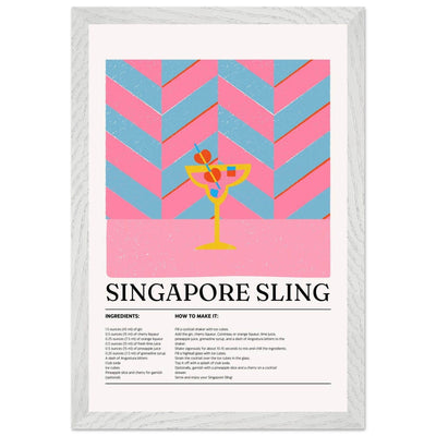 Singapore Sling Cocktail Recipe - Vibrantwalls