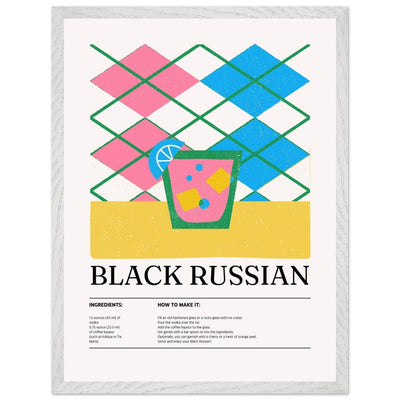 Black Russian Cocktail Recipe - Vibrantwalls