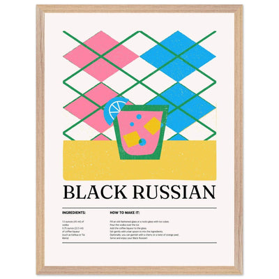 Black Russian Cocktail Recipe - Vibrantwalls