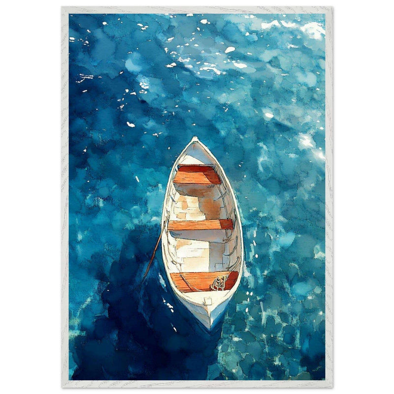 Amalfi Positano Coast Boat Wall Art - Vibrantwalls