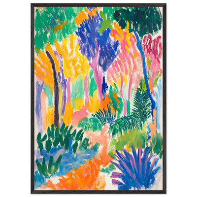 Abstract Foliage Art - Modern Wall Decor for Your Home - Vibrantwalls