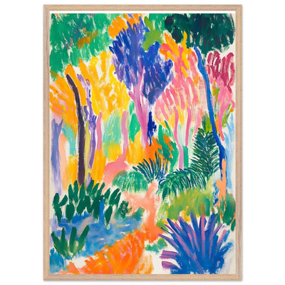 Abstract Foliage Art - Modern Wall Decor for Your Home - Vibrantwalls