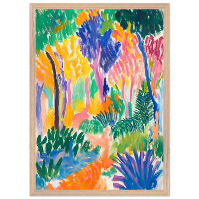 Abstract Foliage Art - Modern Wall Decor for Your Home - Vibrantwalls