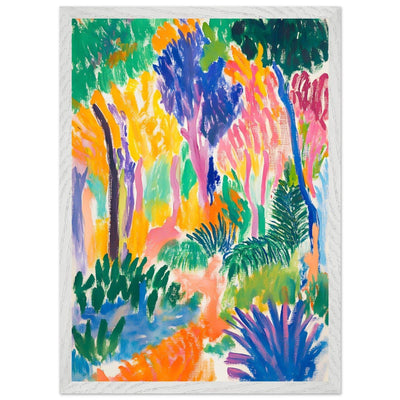 Abstract Foliage Art - Modern Wall Decor for Your Home - Vibrantwalls