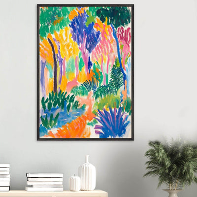 Abstract Foliage Art - Modern Wall Decor for Your Home - Vibrantwalls