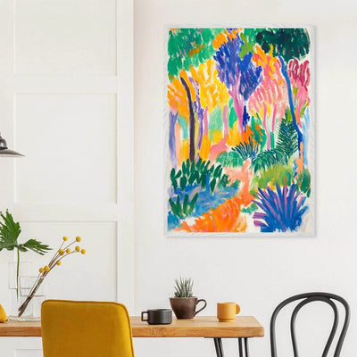 Abstract Foliage Art - Modern Wall Decor for Your Home - Vibrantwalls