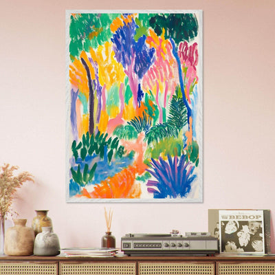 Abstract Foliage Art - Modern Wall Decor for Your Home - Vibrantwalls