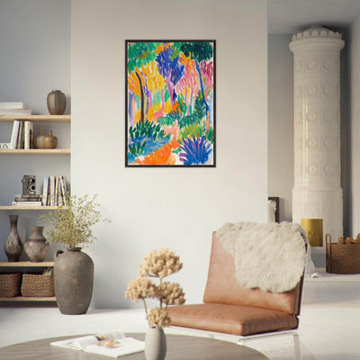 Abstract Foliage Art - Modern Wall Decor for Your Home - Vibrantwalls