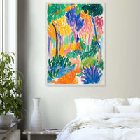 Abstract Foliage Art - Modern Wall Decor for Your Home - Vibrantwalls