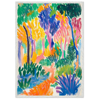 Abstract Foliage Art - Modern Wall Decor for Your Home - Vibrantwalls