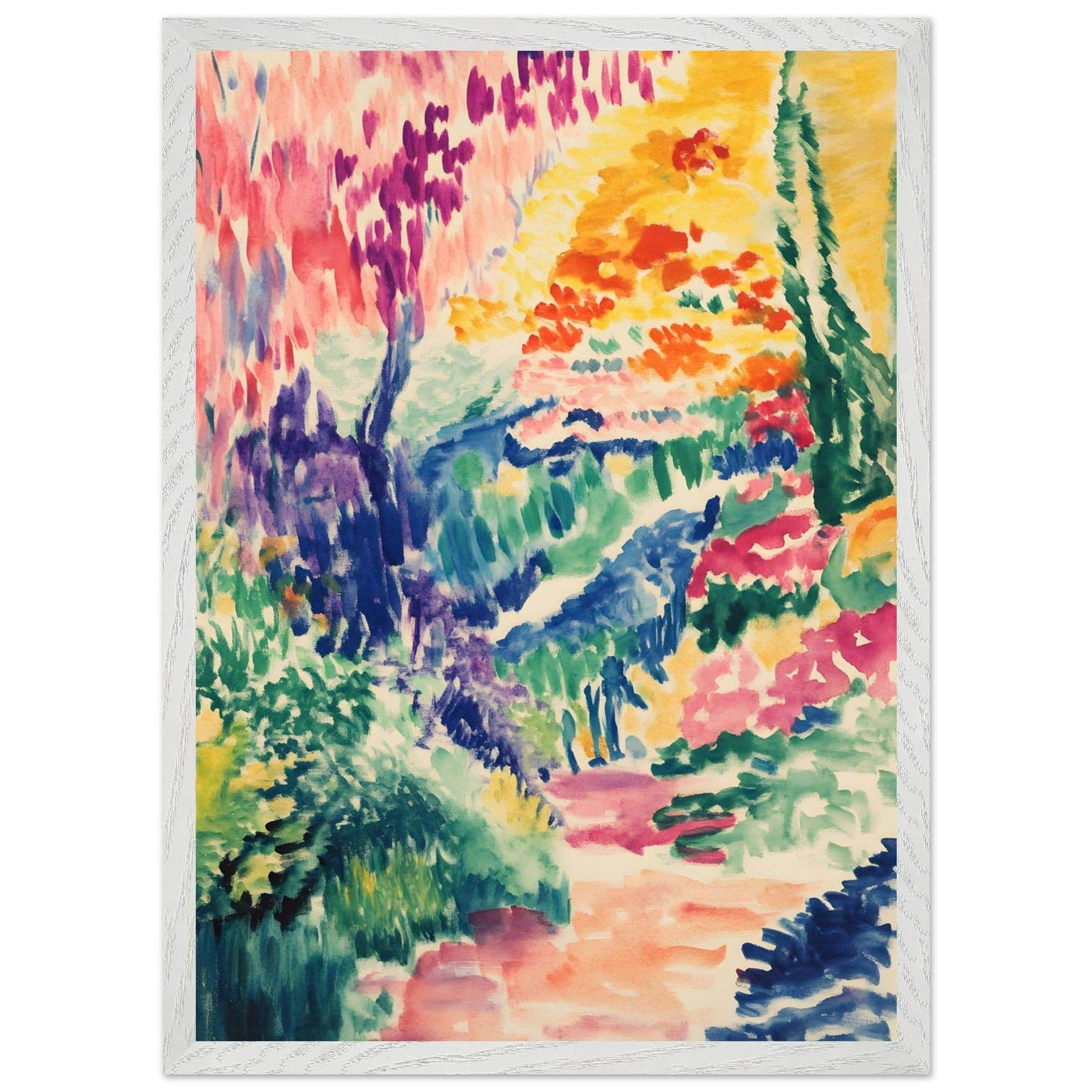 Abstract Garden Delights Henri Matisse - Vibrantwalls