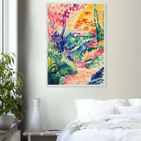 Abstract Garden Delights Henri Matisse - Vibrantwalls