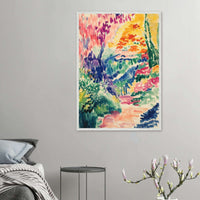 Abstract Garden Delights Henri Matisse - Vibrantwalls