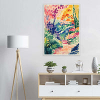 Abstract Garden Delights Henri Matisse - Vibrantwalls