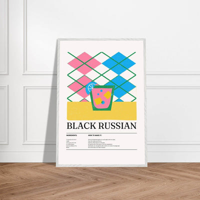 Black Russian Cocktail Recipe - Vibrantwalls