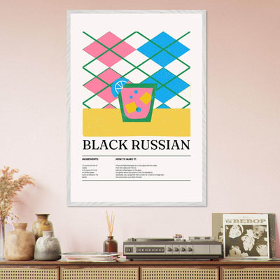 Black Russian Cocktail Recipe - Vibrantwalls