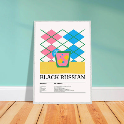 Black Russian Cocktail Recipe - Vibrantwalls
