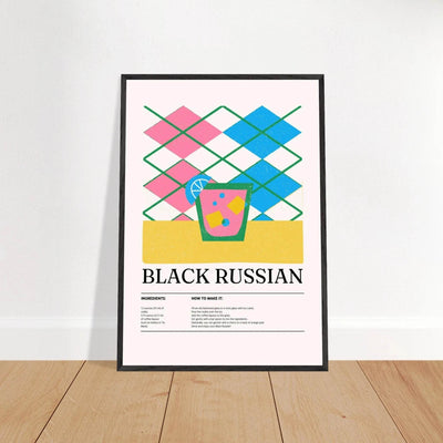 Black Russian Cocktail Recipe - Vibrantwalls