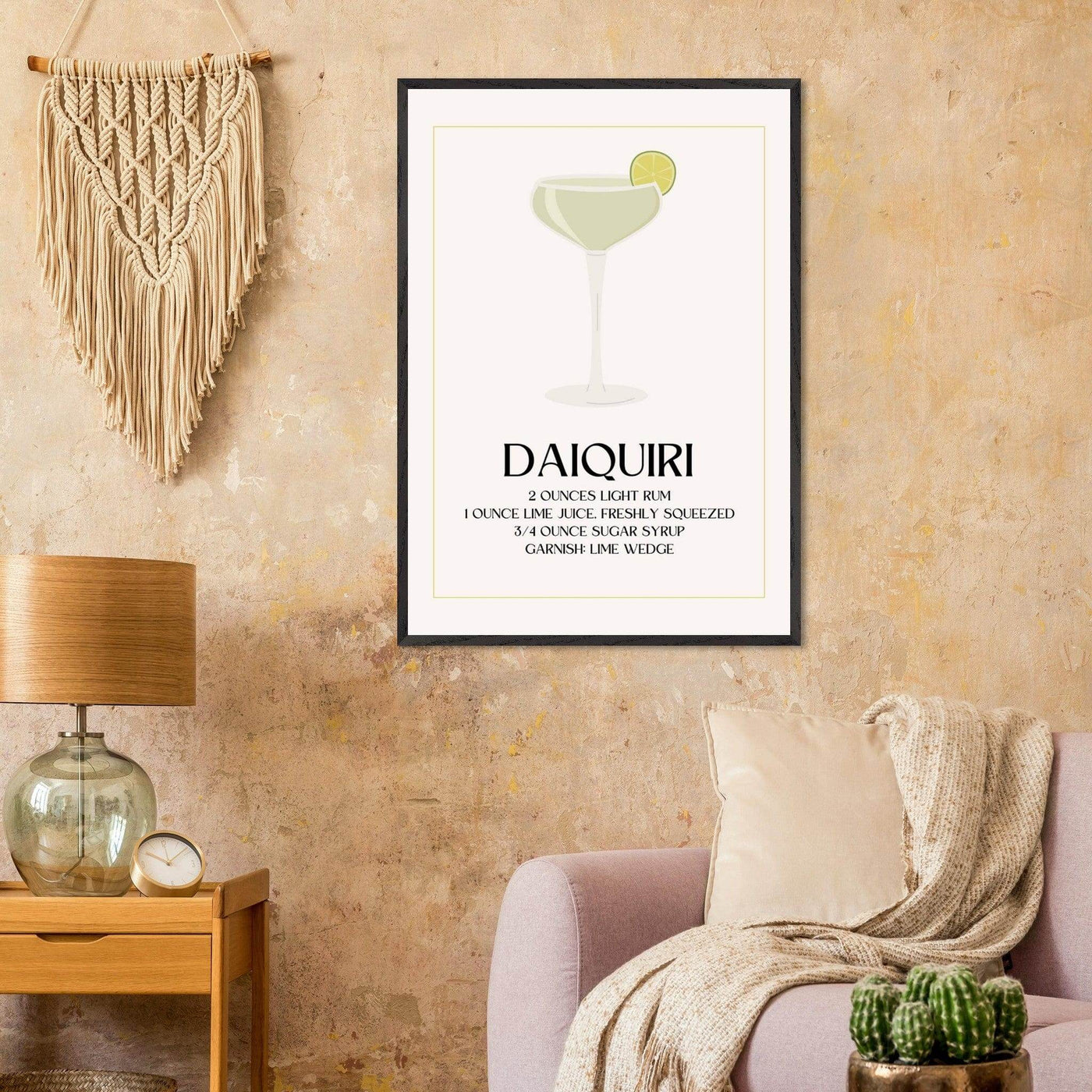 Classic Daiquiri Cocktail Recipe - Vibrantwalls