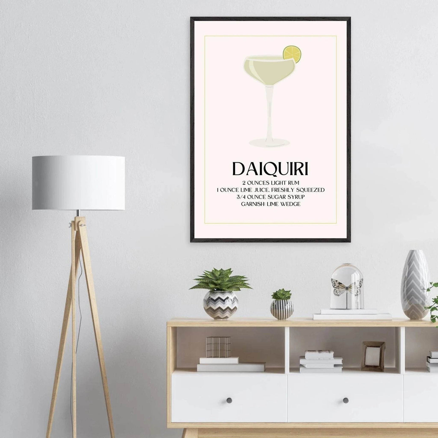 Classic Daiquiri Cocktail Recipe - Vibrantwalls