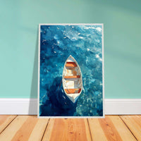 Amalfi Positano Coast Boat Wall Art - Vibrantwalls