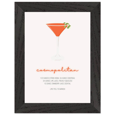 Cosmopolitan Cocktail Recipe Pink Vodka Cranberry Drink - Refreshing Cocktail Delight - Vibrantwalls