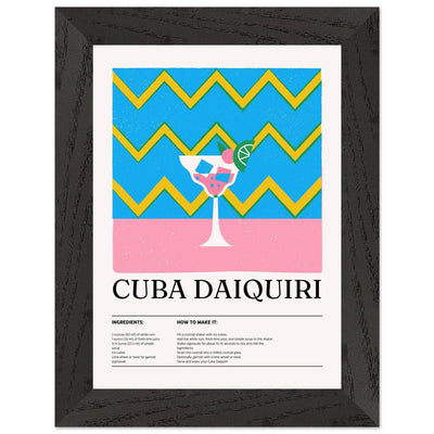 Cuba Daiquiri Cocktail Recipe - Vibrantwalls