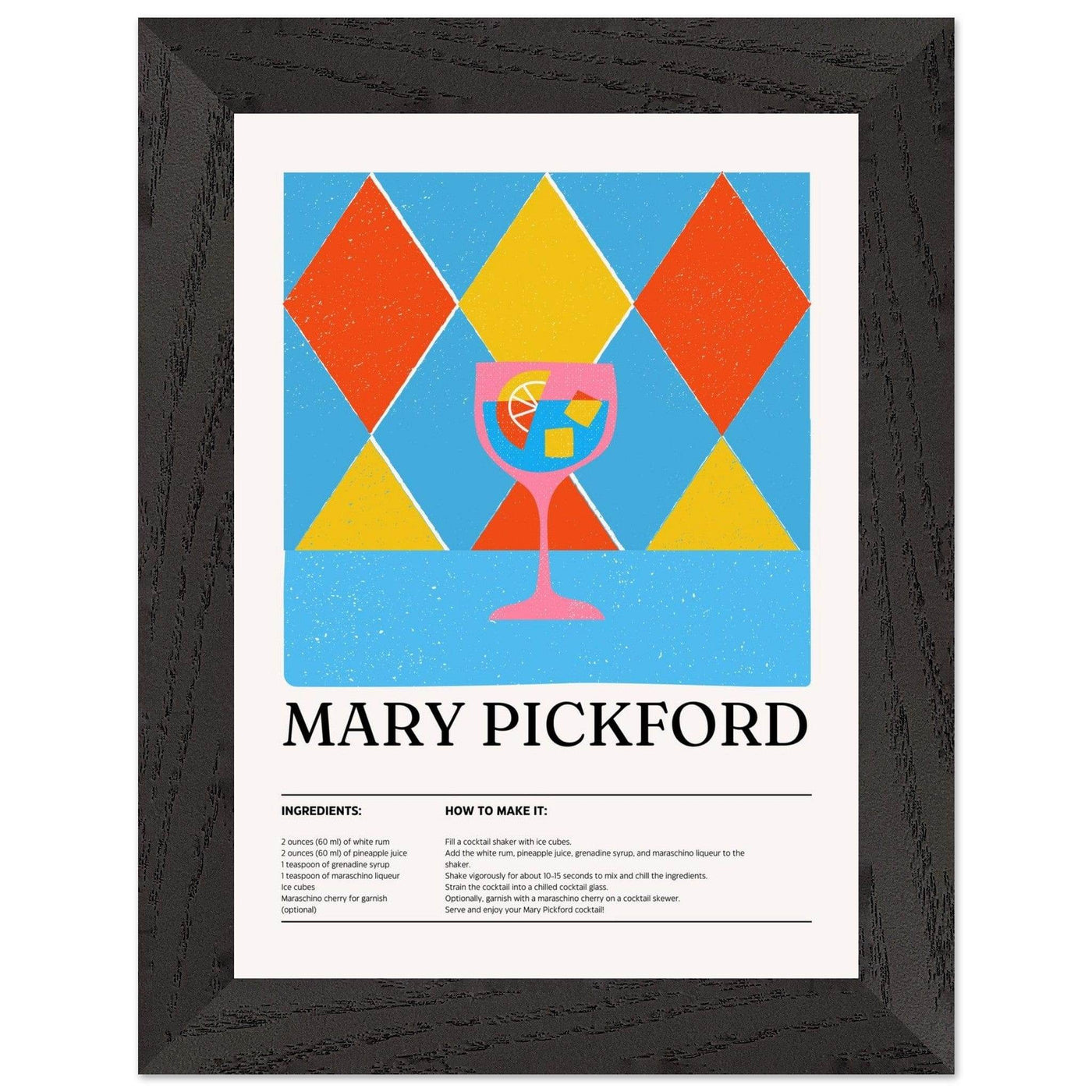 Mary Pickford Cocktail Recipe - Vibrantwalls