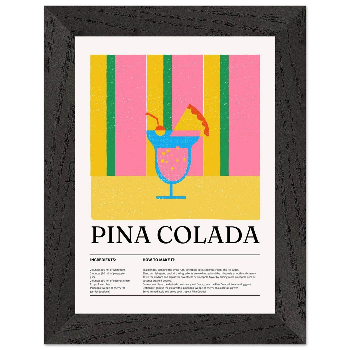 Vibrant Piña Colada Recipe - Vibrantwalls