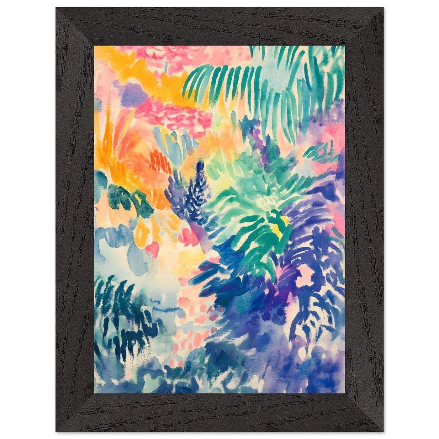 Abstract Floral - Vibrantwalls
