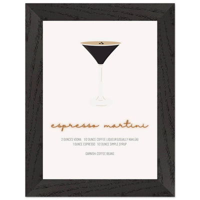 Espresso Martini Cocktail Recipe - Vibrantwalls