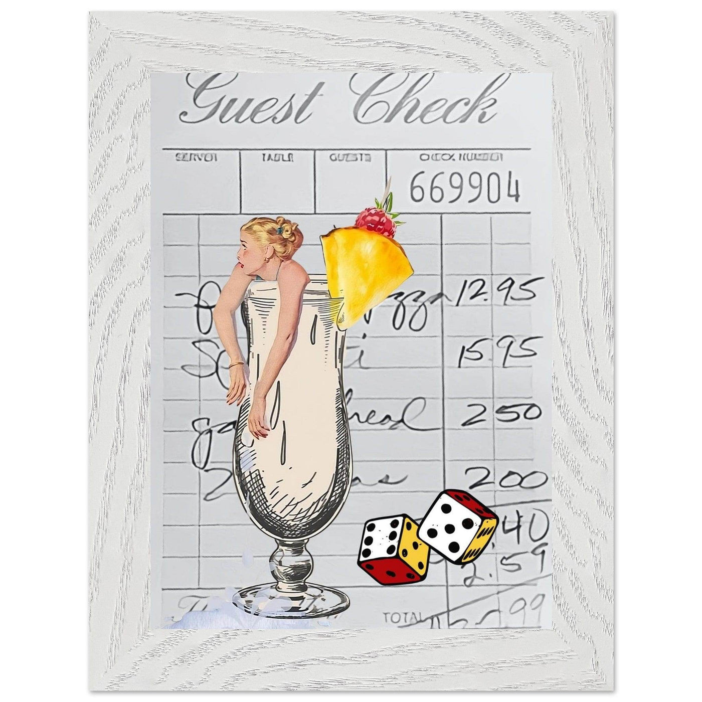 Retro Bar Cocktail Recipe - Vibrantwalls