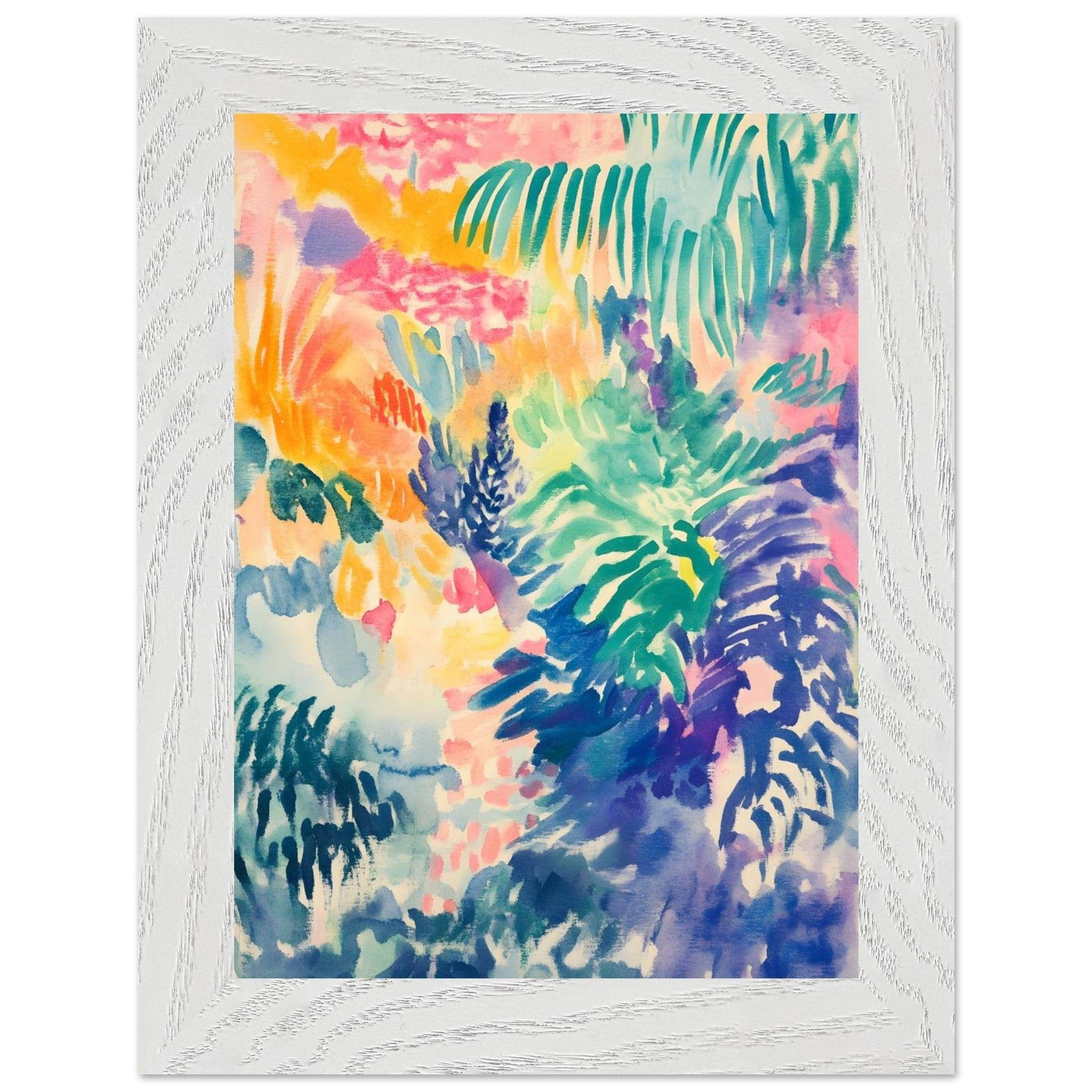 Abstract Floral - Vibrantwalls