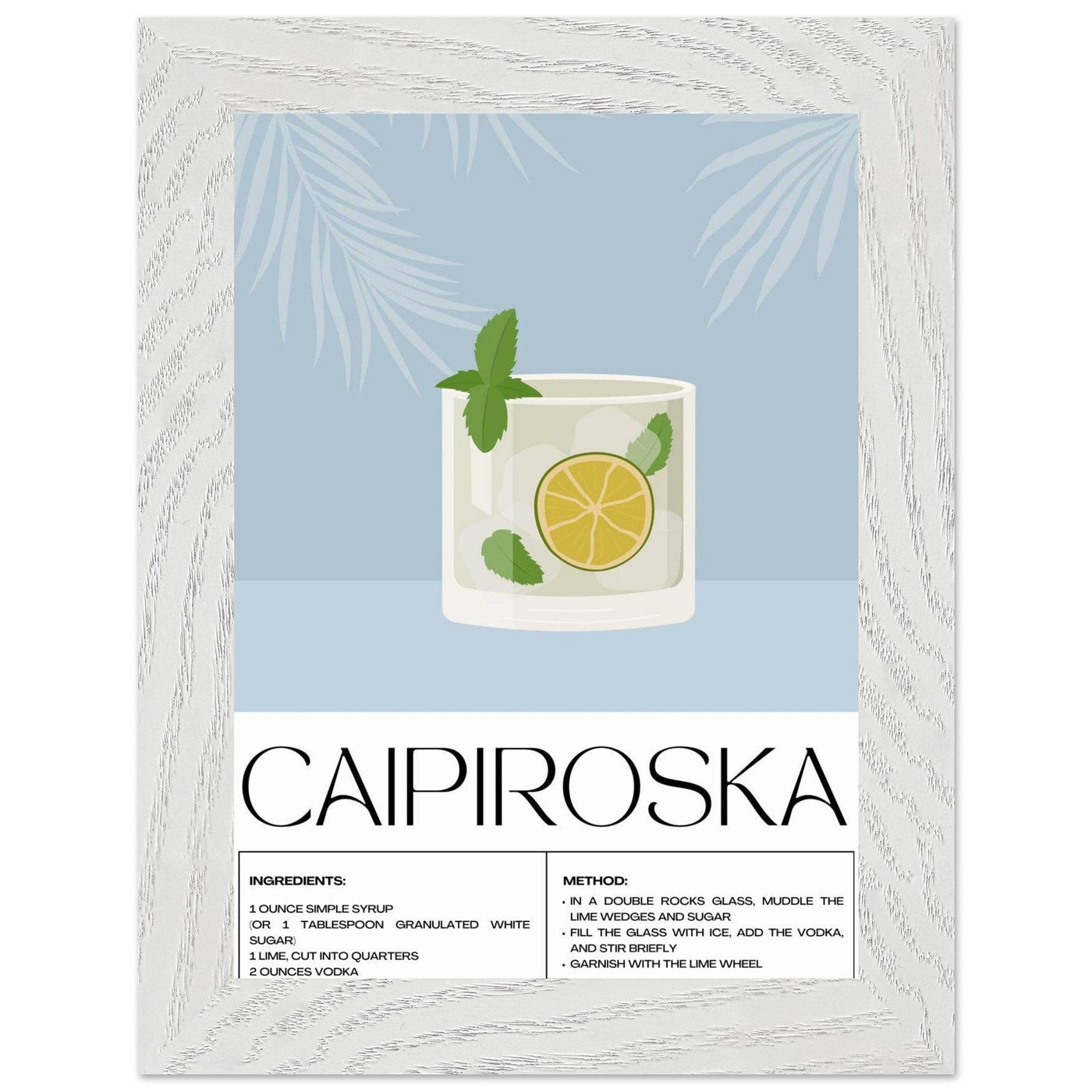 Caipiroska Cocktail Recipe - Vibrantwalls