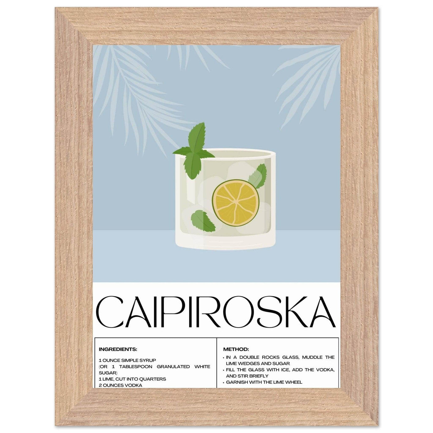Caipiroska Cocktail Recipe - Vibrantwalls