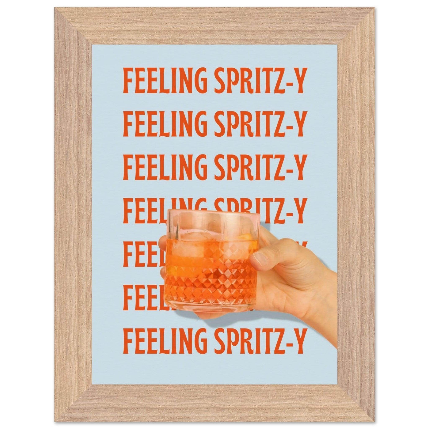 Feeling Spritz-y Fun Bar Quote - Vibrantwalls