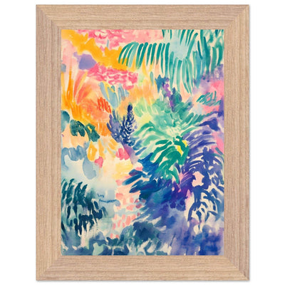 Abstract Floral - Vibrantwalls