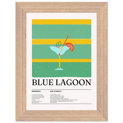 Blue Lagoon Cocktail Recipe - Vibrantwalls