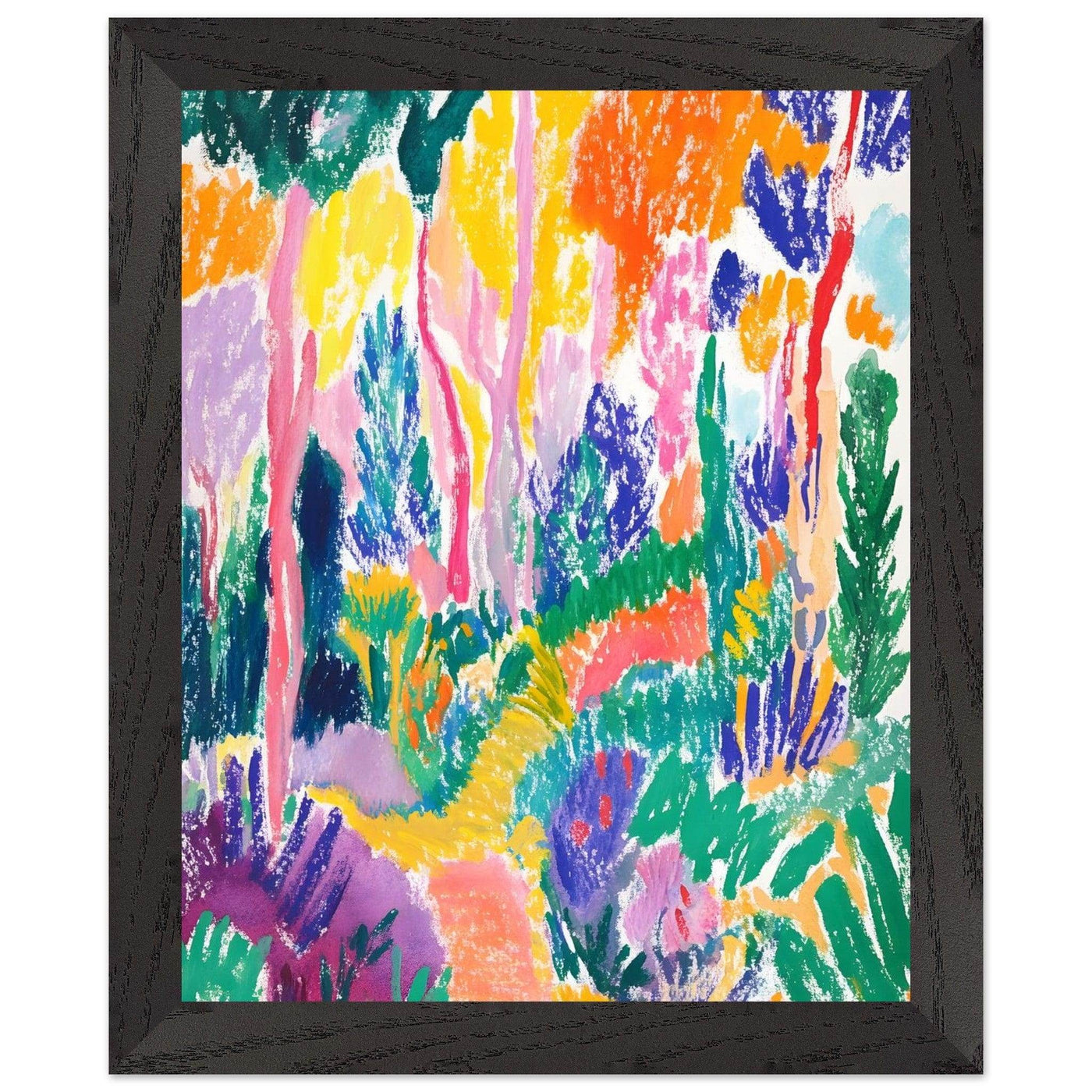 Vibrant Abstract Forest Henri Matisse - Vibrantwalls