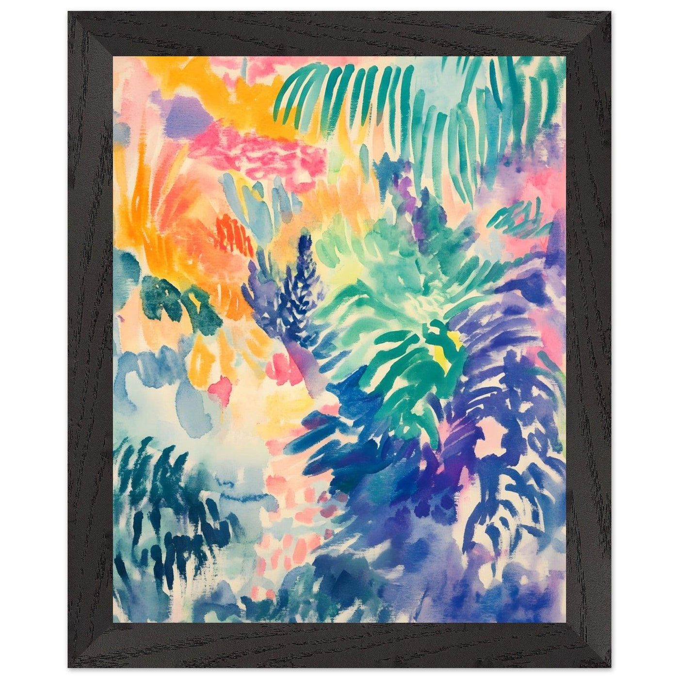 Abstract Floral - Vibrantwalls